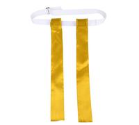 Wangcmcol Gioco sportivo da corsa per adolescenti. Bandiera sostitutiva per calcio con cintura Sonic Boom (Gialla)