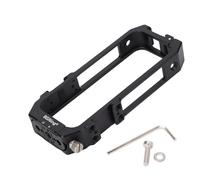 Wangcmcol Lega di alluminio Utility Frame Action Camera Custodia protettiva Cage con Cold Shoe Mount 1/4 Pollice Foro Vite per X2