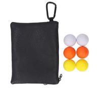 Wangcmcol Palline da Golf con Custodia, Materiale in Schiuma Premium, Alte Prestazioni per la Pratica, Controllo della Distanza Migliorato, Superficie Strutturata per Stabilità,