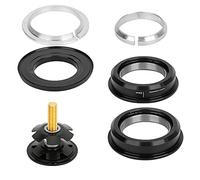 Wangcmcol Serie Sterzo per Bici, Lega di Alluminio, Resistenza alla Corrosione, Elevata Resistenza, Installazione Facile, per Mountain Bike, Sostituzione Diretta per Parti Vecchie