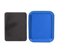 Wangcmcol Vassoio Magnetico Professionale per Viti, per Strumenti Automobilistici, per Meccanica, per Organizzatore di Officina, Materiale in Lega, Design Portatile, Presa, (Blu)
