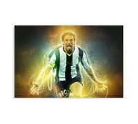 WANGCYJS Poster di Alessandro Del Piero su tela, motivo: giocatore di calcio, decorazione artistica da parete per soggiorno e camera da letto, senza cornice: 30 x 45 cm