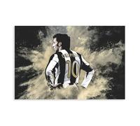 WANGCYJS Poster su tela di Alessandro Del Piero, decorazione artistica da parete per soggiorno e camera da letto, senza cornice: 30 x 45 cm