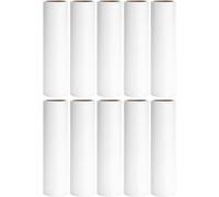 Wangdaqi Ricariche per rullo pelucchi da 24 cm, confezione da 10 rotoli di grandi dimensioni per rulli per pelucchi larghi da 23,9 cm a 24,1 cm, extra appiccicosi, 600 fogli in totale