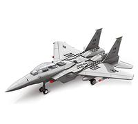 WANGE Modellino di F15 Eagle. Modello di Aereo da Caccia tattico bimotore da assemblare con Blocchi. Aeromodellismo 1:48.