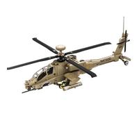 WANGE Modello di Elicottero Apache AH-64 da Assemblare con Blocchi di Costruzione. Modello Aeromodellismo 1:48. Elicottero D'Attacco.