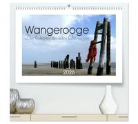 Wangerooge. Der Charme des Ostanlegers (hochwertiger Premium Wandkalender 2026 DIN A2 quer), Kunstdruck in Hochglanz: Sturmfluten und Versandungen setzten dem heute stillgelegten Ostanleger zu.