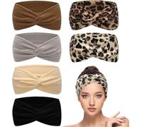 Wangguanruixi 6 fasce elastiche da donna, morbide, in stile bohémien