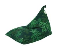 WANGHAI-666 Sedie per divani Cuscino da pavimento lavabile a sacco for divano pigro for balcone e soggiorno(Green,Piccolo)