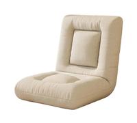 WANGHAI-666 Sedie per divani Divano pigro Tatami Camera da letto Finestra a bovindo Letto Schienale Sedia Pieghevole Cuscino singolo(Bianco)