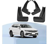 WangjunF 4 Pezzi Auto Parafanghi per Tiguan R-Line 2019-2022,Anteriore Posteriore Paraspruzzi,Ruota Protettori,Impermeabile Paraschizzi Guardie Parafa