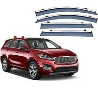 WangjunF 4 Pezzi Deflettori Auto per Kia Sorento UM 2015-2020,Deflettore Auto, Deflettori Aria, sopraelevati