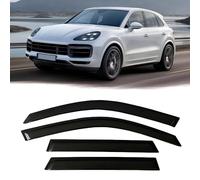 WangjunF 4 Pezzi Deflettori Auto per Porsche Cayenne 2018-2023, Deflettore Auto, deflettori Aria,Sopraelevati