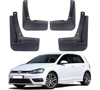 WangjunF Auto Parafanghi per VW Golf mk7 R/R-Line 2013-2016,Anteriore Posteriore Paraspruzzi,Ruota Protettori,Impermeabile Paraschizzi Guardie Parafanghi,ricambi Auto 4 Pezzi