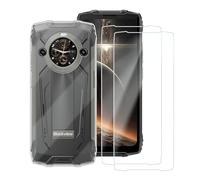 Wanglaism Cover per Blackview BV8200 con 2 Pezzi Vetro Temperato, Protezione Custodia Silicone TPU Morbida Antiurto Sottile Trasparente