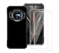 Wanglaism Cover per Doogee S119 con 2 Pezzi Vetro Temperato, Protezione Custodia Silicone TPU Morbida Antiurto Sottile Nero