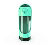WANGLXST Durevole I Cani escono bollitore con Acqua Potabile Gli Animali Domestici escono Filtro Universale Cane bevitore I Cani escono Portatili Facile da Pulire, G