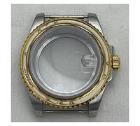 WANGMUMU Orologi da uomo in acciaio inossidabile da 40 mm 316L Gold Glass Glass Glass Compatibile for NH35 NH36 NH36 Muovo di movimento Parti di accessori going