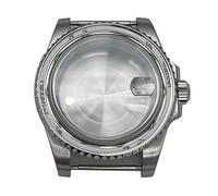 WANGMUMU Orologi da uomo in acciaio inossidabile da 40 mm 316L Gold Glass Glass Glass Compatibile for NH35 NH36 NH36 Muovo di movimento Parti di accessori going