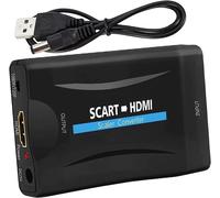 Wangos Adattatore Ingresso Scart a Uscita Hdmi Convertitore Video Audio, HD 720P