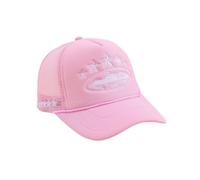 WANGQIQI Cappellino da Baseball Unisex Star Mesh Trucker Cappello, Cappello di Protezione Solare Regolabile Traspirante