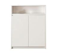 WANGRUIERHA Copritermosifone a Strati, Pannelli in Legno Massello Copri Termosifone per la Casa, Armadio Router, Arredamento per la Casa, Adatto per Tubi Nascosti, Bagno(White,90x90x30cm/35x35x12in)
