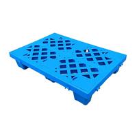 WANGRUIERHA Pallet in Plastica, Pallet da Pavimento Leggero e Impermeabile, Bancale Pellet per Pavimenti Leggeri, Adatti per Garage(Blue,50x35x10cm/20x14x4in)