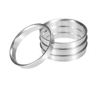 WANGSHAOWEI Anelli di Centraggio 4 Pezzi 60.1mm 63.1mm 65.1mm al Diametro Esterno 56.1mm 56.6mm 54.1mm 60.1mm ID Car Hub Centric Anelli Foro Ruota Centro Spacer Anelli Centraggio(63.1-54.1mm)