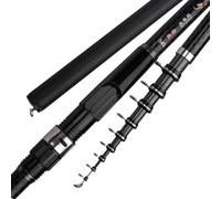 WANGSHAOWEI Canna da Pesca Canna da Pesca Telescopica in Carbonio Nero 6.30M 7.2 M 5.4M Mano Mare Doppio Uso Cast in Attrezzatura Surf Casting