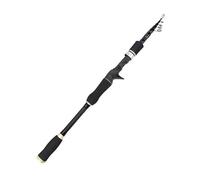 WANGSHAOWEI Canna da Pesca Frusta da Pesca Asta Secondaria Retrattile A Sezione Corta, Lancio Lungo, Impugnatura Diritta, Portatile in Carbonio 2,7 M