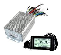 WANGSHAOWEI Centralina Monopattino Elettrico Controller Motore DC brushless a Onda sinusoidale Dual Drive 48/60/72V 3000W for Scooter Elettrico e-Bike e SW900, Un Set(48V Set)
