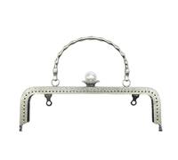 WANGSHAOWEI Chiusura Clic Clac per Borse Accessori Hardware for Borse da 20,5 Cm Portafoglio in Metallo Maniglia for Borsa con Serratura Cornici(Bronze)