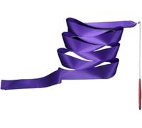 WANGSHAOWEI Nastro Ginnastica Ritmica Bambina Nastri da Danza 2/4 Metri Colorati for Ginnastica Artistica Nastro for Classica Twirling Attrezzatura for L'allenamento(Color 6,4m)