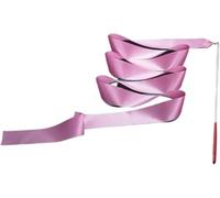 WANGSHAOWEI Nastro Ginnastica Ritmica Bambina Nastri da Danza 2/4 Metri Colorati for Ginnastica Artistica Nastro for Classica Twirling Attrezzatura for L'allenamento(Color 8,2m)