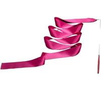 WANGSHAOWEI Nastro Ginnastica Ritmica Bambina Nastri da Danza 2/4 Metri Colorati for Ginnastica Artistica Nastro for Classica Twirling Attrezzatura for L'allenamento(Color 7,2m)