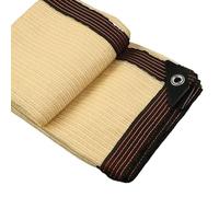 WANGSHAOWEI Privacy Giardino Esterno 90% di ombreggiatura Esterna Anti-UV Parasole Netto Balcone Privacy Schermo Parasole Rete Vele(Black Side,2mx5m)
