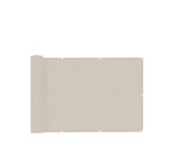 WANGSHAOWEI Privacy Giardino Esterno Rete Parasole Ventilazione Schermo Privacy Tessuto Oxford Pannello Recinzione Balcone Telo di Copertura Recinzione Balcone for casa Giardino(Beige)