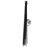 WANGSHAOWEI Raggi per Bicicletta Raggi 12 PZ in Acciaio 14G for Biciclette da Strada MTB ad Alta Resistenza for Bici di Montagna 260-294MM Bicicletta(260)