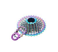 WANGSHAOWEI Ruota Libera Cassetta a Colori for Bici da Strada 11 12 velocità 11-28T/32T/34T Volano for Bicicletta K7 Pignone for mozzo HG Cassette Pignoni E Ruote Libere(12S 34T Colour)