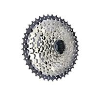 WANGSHAOWEI Ruota Libera Cassetta MTB 8 velocità 8V K7 11 46 Mountain Bike 8s Ruota Libera Volano in Acciaio Parti for pignoni for Biciclette Cassette Pignoni E Ruote Libere(8S 11-42T Silver)
