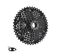 WANGSHAOWEI Ruota Libera Cassetta MTB Nera 8/9/10/11/12 velocità 40/42/46/50/50T K7 8/9/10/11/12v Pignone for Bicicletta Cassette Pignoni E Ruote Libere(9 Speed 11-42T)