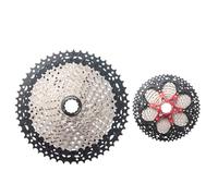 WANGSHAOWEI Ruota Libera Mountain Bike 8 9 10 11 12 Cassetta for Bicicletta MTB Ruota Libera pignone 40T 42T 46T 50T 52T Cassette Pignoni E Ruote Libere(12 Speed 11-52T)