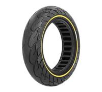 WANGSHAOWEI Ruota Monopattino Elettrico Scooter Elettrico da 10 Pollici Che smorza la Gomma Esterna Solida for l'E-Scooter 60/70-6.5 Gomma Solida Interna Cava Ruote Monopattino Elettrico(Yellow)