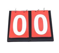 WANGSHAOWEI Segnapunti Tabellone segnapunti Digitale da Tavolo Portatile for Allenatori Sportivi for Calcio, pallavolo, Basket, Badminton, Tennis(2 Red Scoreboard)