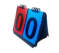 WANGSHAOWEI Segnapunti Tabellone segnapunti Portatile con Numeri a ribalta(2 Digits)