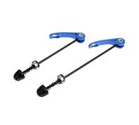 WANGSHAOWEI Sgancio Rapido MTB 1 Paio MTB Strada Mountain Bike Mozzo Ruota for Bicicletta Spiedini Anteriori e Posteriori Clip a sgancio rapido Bullone Leva Assale 167/195mm Sgancio Rapido Bici(Blue)