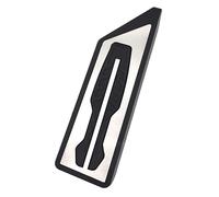 WangSiwe Auto Acciaio Inossidabile Pedali, per BMW X1 iX1 U11 2021 2022 2023 AT MT Copripedale per Auto in Acciaio Inossidabile Pedali Automatici Freno A Gas Cluth Copripedali,1 PCS