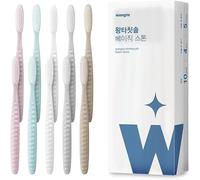WANGTA Basic Stone - Spazzolino da denti extra large, testa larga 4 cm, 4000 setole per una pulizia profonda e cura delle gengive, prodotto in Corea, per la cura orale di alta qualità, rimuove la