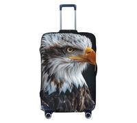 Wangxyozdp Copertura protettiva per bagagli da viaggio con aquila calva, 45-81 cm, Nero , L
