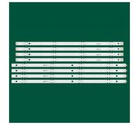 WANGYIWH Striscia di retroilluminazione a LED da 8 pezzi/set for 49UH652V 49UH650V 49UH65_UHD_B A SSC_49inch_UHD_A B EAV63452401 HC490DGN-ABRC1-214X